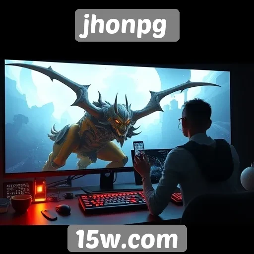 Jogabilidade inovadora do site jhonpg em destaque