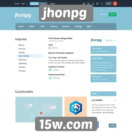 Análise da interface do usuário do site jhonpg
